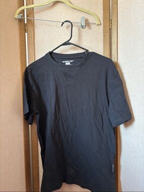 Members Only Black Short Sleeve Crew Tee Medium